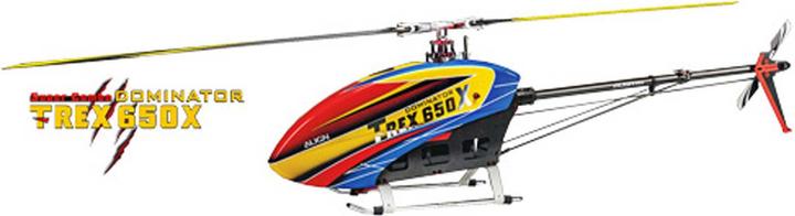 Actual product image Align T-Rex 650X Dominator Flybarless Electric Helicopter 12S Super Combo
