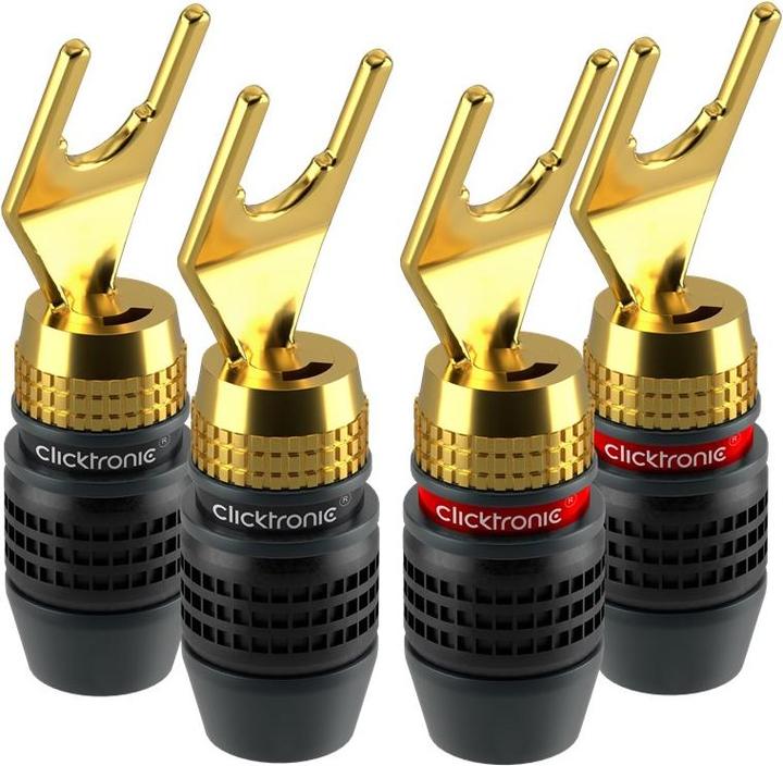 Produktbild clicktronic Kabelschuh-Stecker SimpleLock
