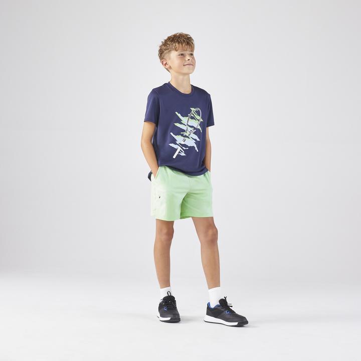 Produktbild Artengo Kinder Tennisshorts - TSH Dry Jr hellgrün