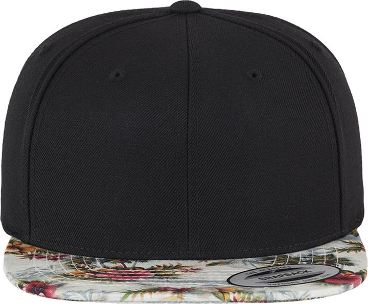 Actual product image Yupoong Baseball cap with fashionable print (One size)