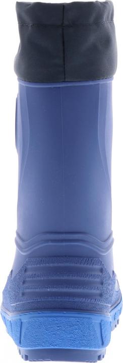 Produktbild G&G Kinder Mädchen Jungen wasserdichte gefütterte Gummistiefel Regenschuhe Stiefeletten blau (29)