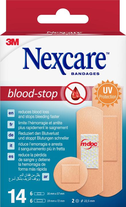 Produktbild Nexcare Blood Stop blutstillende Pflaster (14 x)
