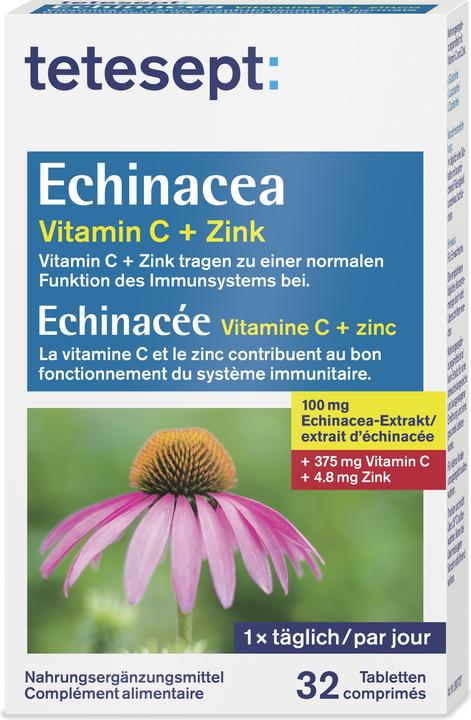 Actual product image Tetesept Echinacea (32 Piece, Pills, 53 g)