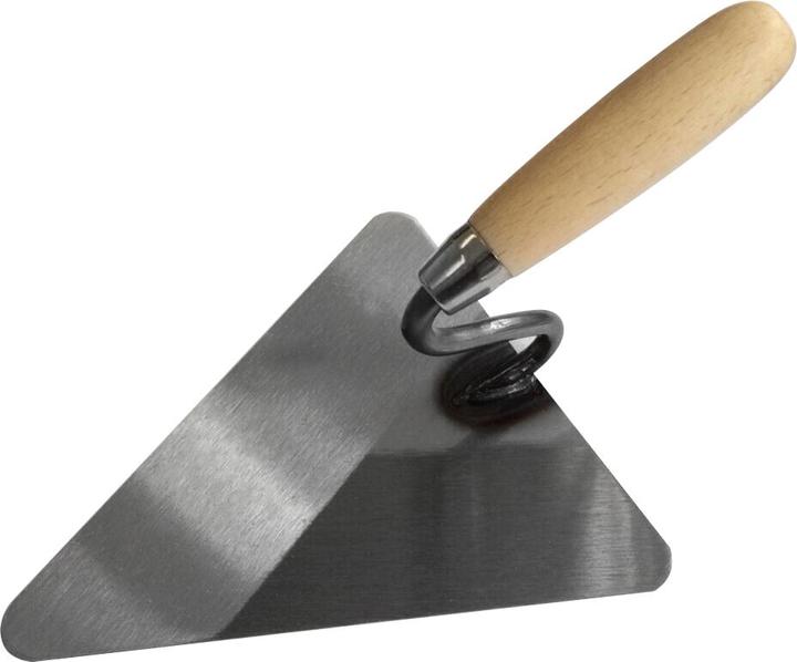 Tectool BERLIN BRICKLAYER'S TROWEL, STEEL, S-NECK, WOOD, 220MM