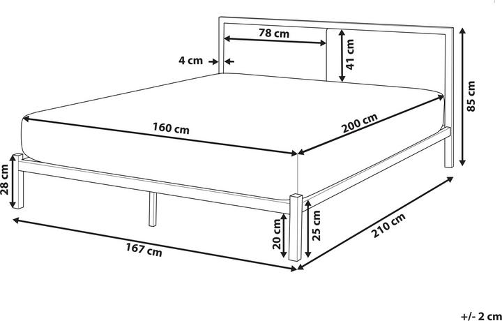 Actual product image Beliani Clamart (160 x 200 cm)