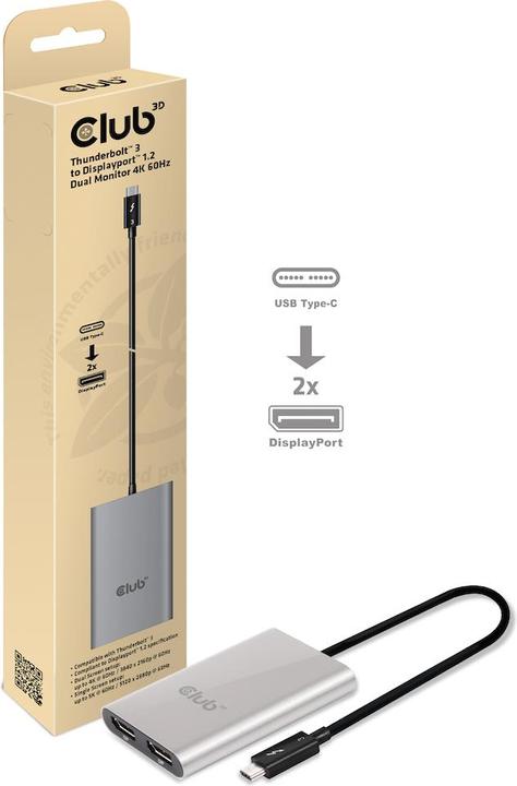 Produktbild Club 3D Csv 1577 (DP, 27 cm)
