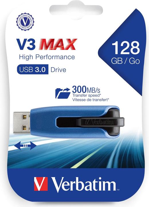 Produktbild Verbatim Store n Go V3 Max (128 GB, USB-A)