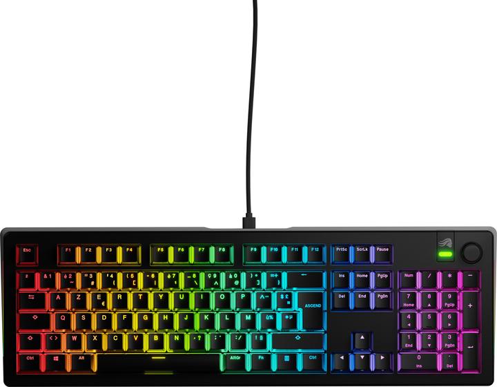 Produktbild Glorious GMMK 3 100% Prebuilt Wired Black - FR (840408300995) (DE, Kabelgebunden)