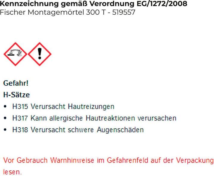 Nährwerte und Zutaten Fischer Design Haken (10 kg) Inhalt: 1 St. (620 g)