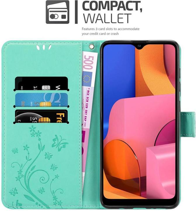 Immagine prodotto Cadorabo Copertina del libro a fiori (Samsung Galaxy A21)