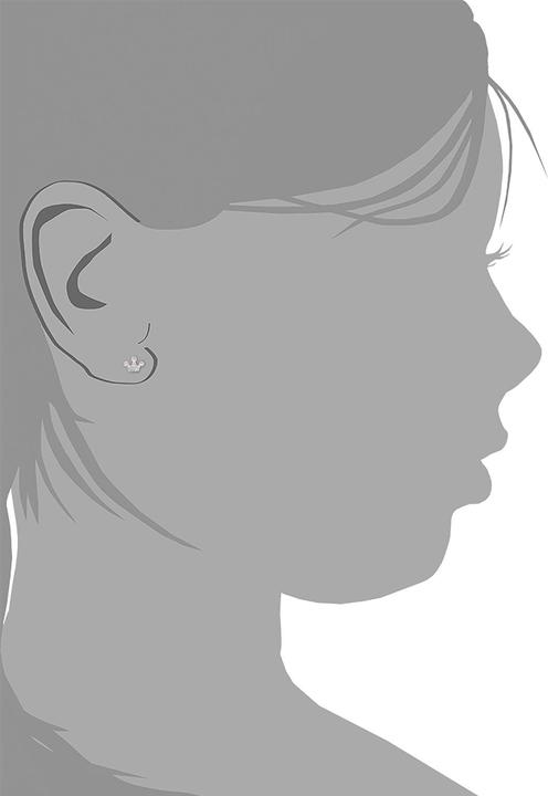 Image du produit Prinzessin Lillifee Boucles d'oreilles pour filles, argent 925 sterling, verre | couronne (Argent 925)