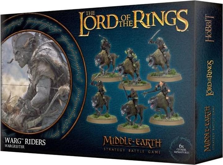 Produktbild Games Workshop Warg Riders - The Lord of the Rings: Middle Earth (Kunststoff)