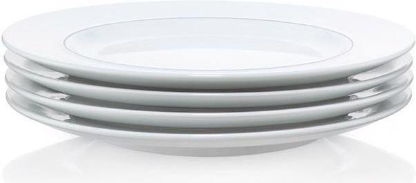 Produktbild Bodum Speiseteller Blaa Ø 18 cm 4 Stück, Weiss (4 x, 18 cm)