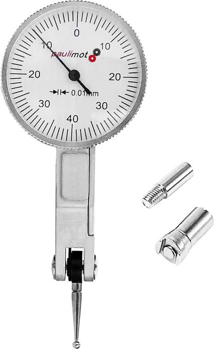 Produktbild Paulimot Fühlhebelmessgerät für Messstativ 0,8 mm, Ø 32 mm (0.08 cm)