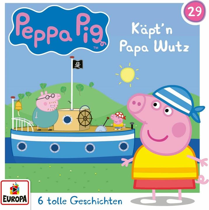 Image du produit Peppa Pig 29 - Le capitaine Papa Wutz (Jeux audio Peppa Pig, Allemand)
