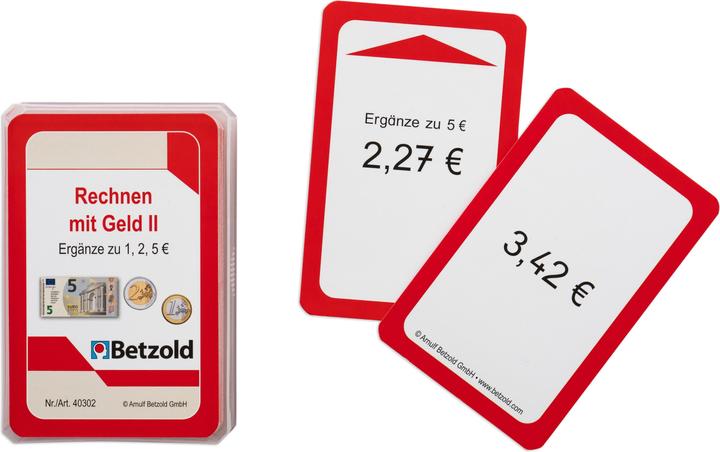 Produktbild Betzold Rechnen mit Geld 2 - Kartensatz für den Magischen Zylinder (Deutsch)