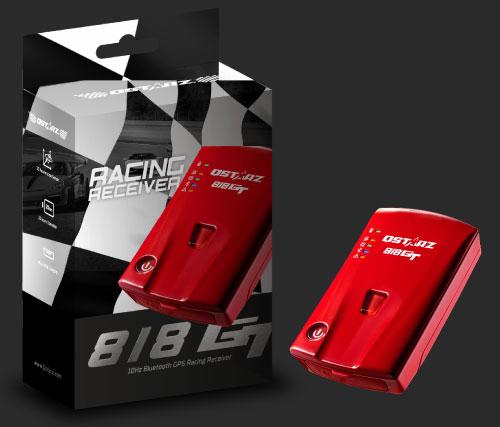 Produktbild Qstarz BL-818GT GPS Empfänger Fahrzeugtracker Rot