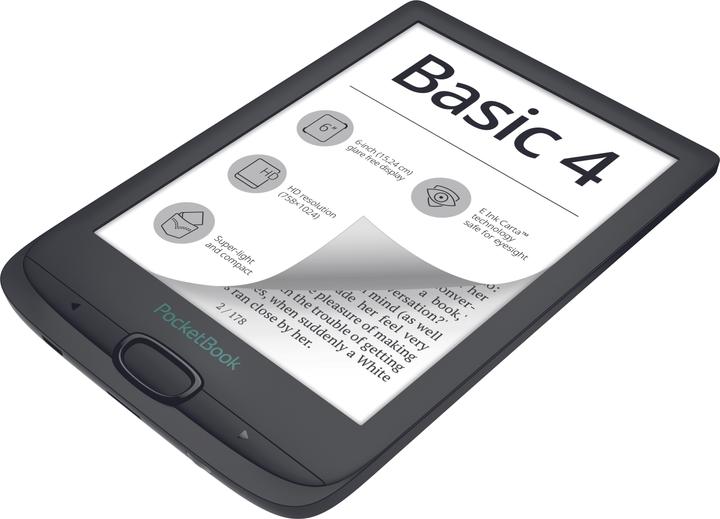 Actual product image PocketBook Basic 4 (5.98", Black)