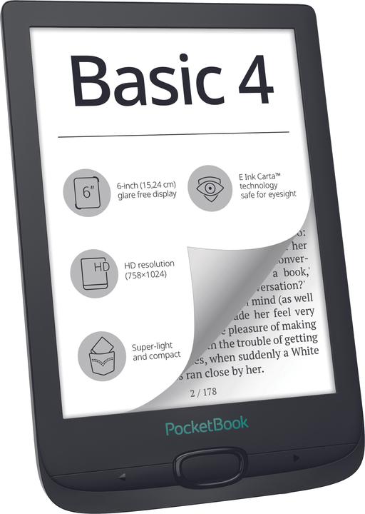 Actual product image PocketBook Basic 4 (5.98", Black)