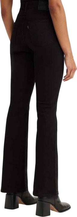 Actual product image Levis Womens/Ladies 725 Night Is Black High Rise Bootcut Jeans (30)