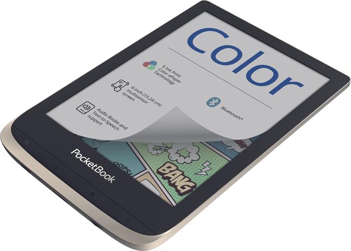 Image du produit PocketBook Color (6", 16 Go, Lune d'argent)
