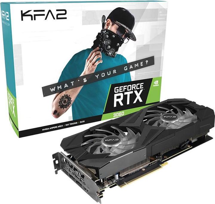 Produktbild KFA2 GeForce RTX 3060 EX OC (12 GB)