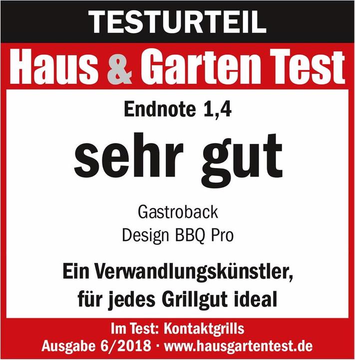 Immagine prodotto Gastroback Design BBQ Pro (Spina UE)