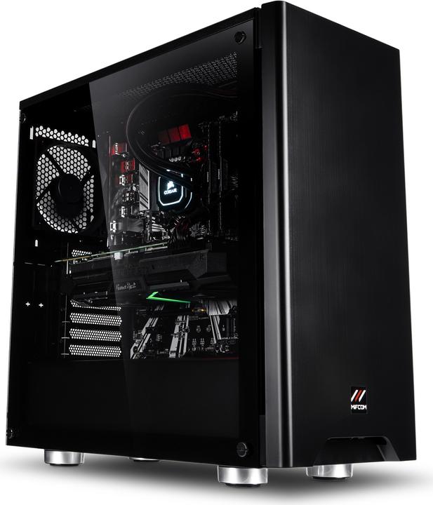 Produktbild Mifcom Savage (Intel Core i7-9700K, 16 GB, 500 GB, GeForce RTX 2070 Super)