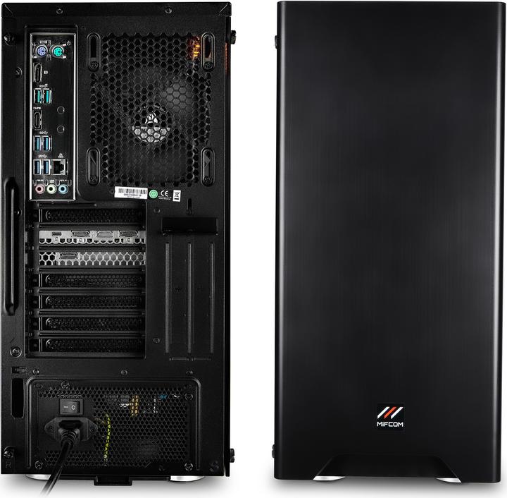 Produktbild Mifcom Savage (Intel Core i7-9700K, 16 GB, 500 GB, GeForce RTX 2070 Super)