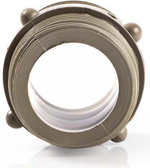 Actual product image Nedis Hose connector | 3/4" | Plastic | Grey
