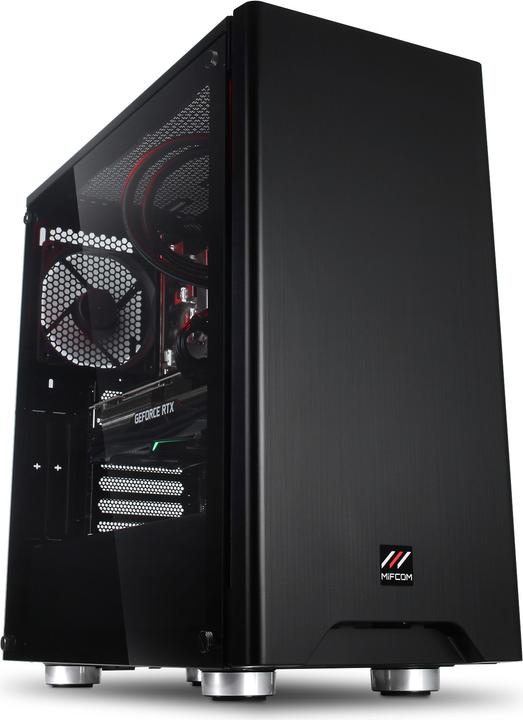 Produktbild Mifcom Savage RTX2080Ti Core i7 Advanced (Intel Core i7-9700K, 32 GB, 1000 GB, GeForce RTX 2080 Ti)