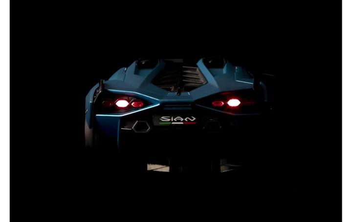 Produktbild Toymax Auto Lamborghini Sian mit Licht, Türkis, 1:16