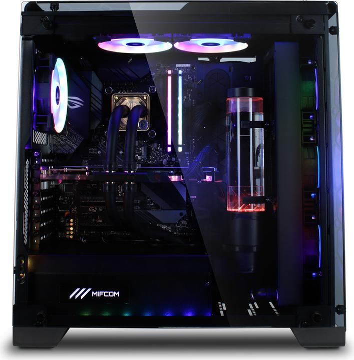Produktbild Mifcom Spectrum (Intel Core i9-9900K, 32 GB, 1000 GB, GeForce RTX 2080 Ti)