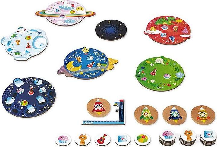 Immagine prodotto Janod Gioco Rocket veloce (Tedesco, Francese, Inglese, Italiano)