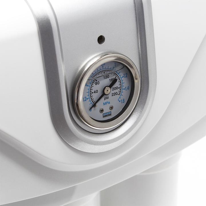 Actual product image Naturewater 5-stages reverse osmosis 180l/day NW-RO50-C01 with pump, frame, gauge, dust proof case