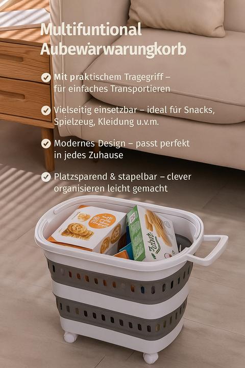 Actual product image König Design Laundry basket Foldable laundry bin Laundry box Laundry bin Storage basket 38 L (38 l)