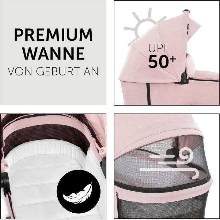 Produktbild Hauck Kombikinderwagen 4in1 Kinderwagen-Set Vision X Trio Set inkl.