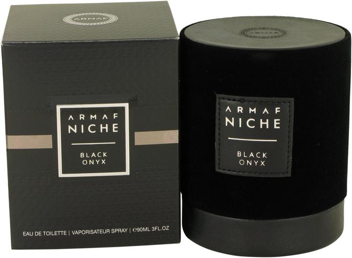 Actual product image Armaf Niche Black Onyx by Eau de Toilette Spray (Unisex) 90 ml (Eau de toilette, 90 ml)