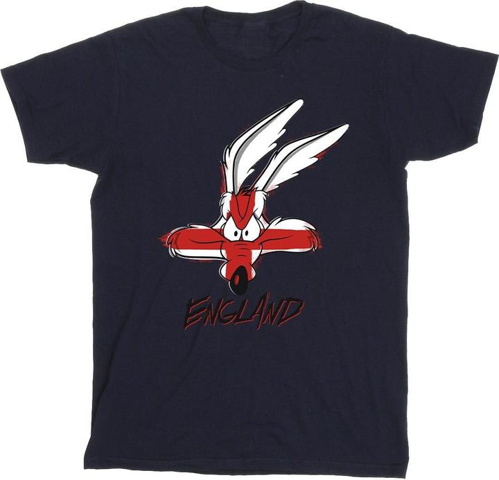 Looney Tunes Coyote England Face TShirt (3XL)