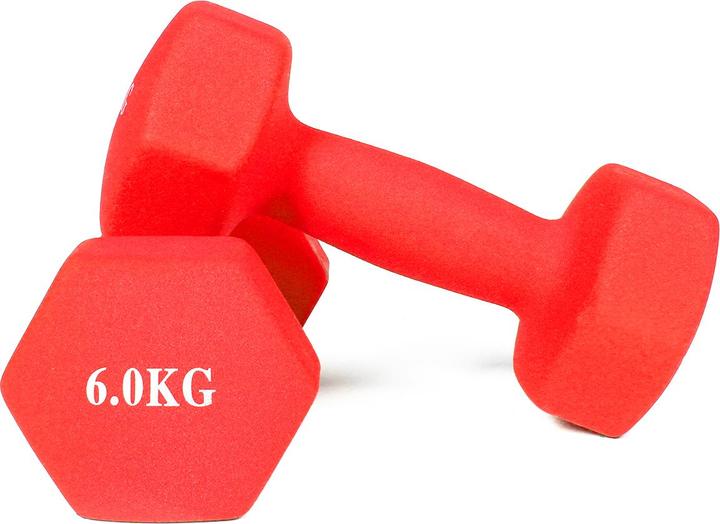 Produktbild Gladiatorfit Neopren-Hanteln (2 x 6 kg)