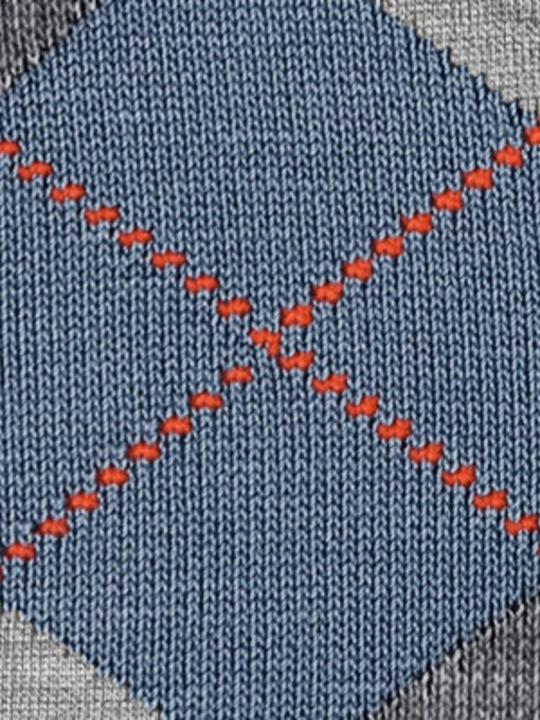 Immagine prodotto Burlington Socken "Manchester" violett gestreift (Confezione singola, 40 - 46)