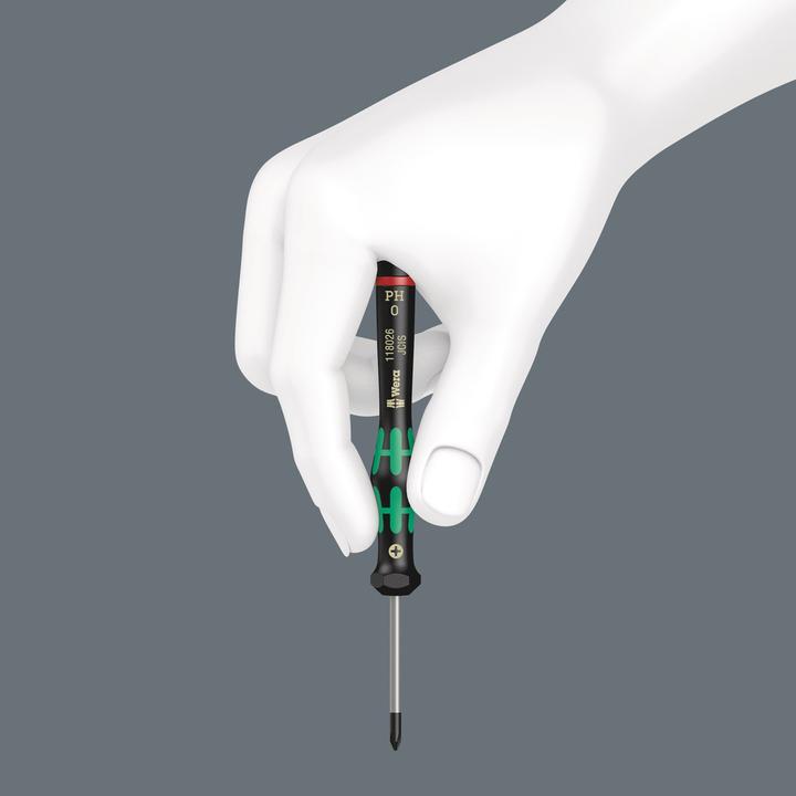 Produktbild Wera Kraftform Micro 12 Universal 1 (Schlitzschrauben, Innensechskant, Torx (TX), Phillipps-Kreuzschlitz (PH))