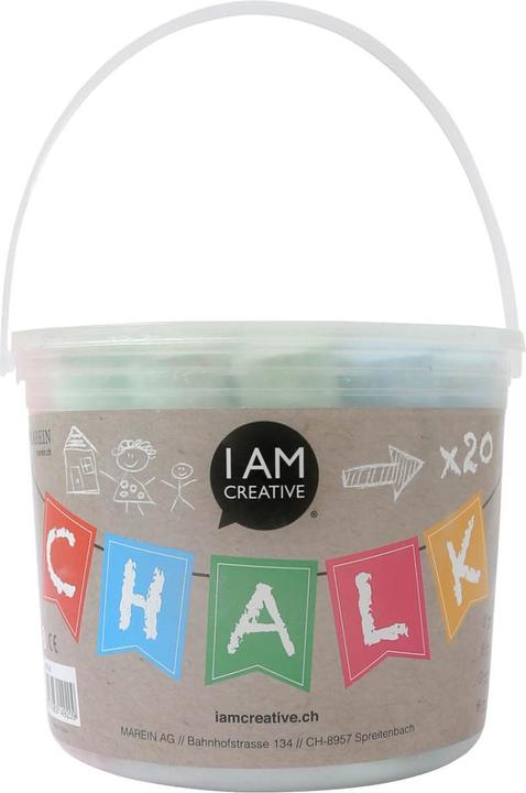 I Am Creative Strassenkreide (Bunt, 20 x)