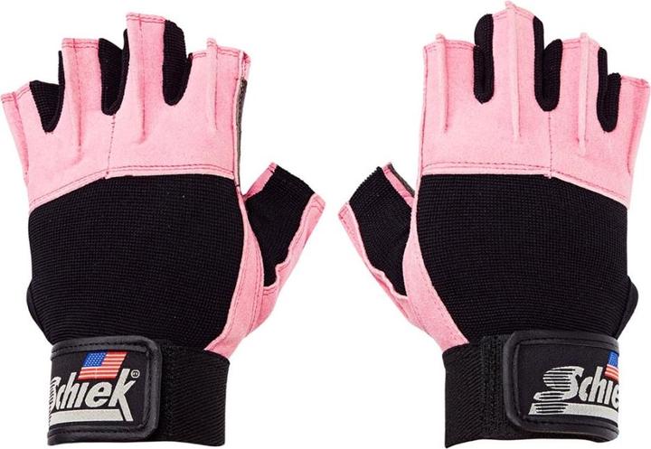 Schiek Platinum Lifting Gloves Model 520 PINK (M)