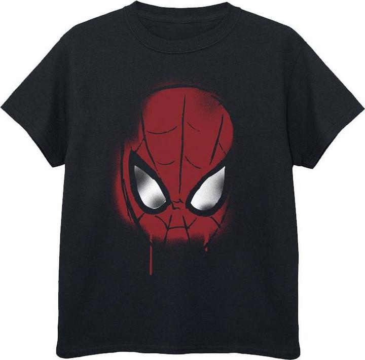 SpiderMan Face Sketch TShirt Jungen