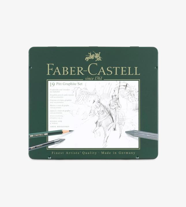Produktbild Faber-Castell Pitt Graphite Set (2 mm, B, 19 x)