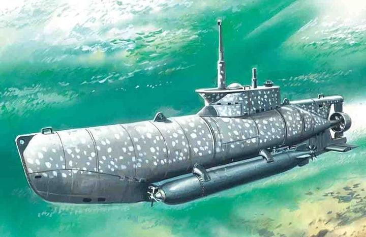 Actual product image ICM Submarine Type XXVII Seal early