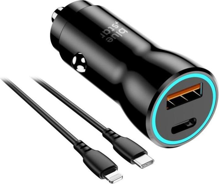 Immagine prodotto Caricabatterie da auto USB / USB-C
