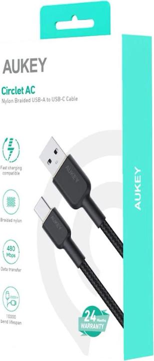 Immagine prodotto Aukey USB A - USB C (1.80 m, USB 3.2 Gen 2, USB 3.1, 60 W)