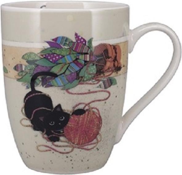 Image du produit Sara Miller Tasse - Bug Art Chat (340 ml, 1 x)